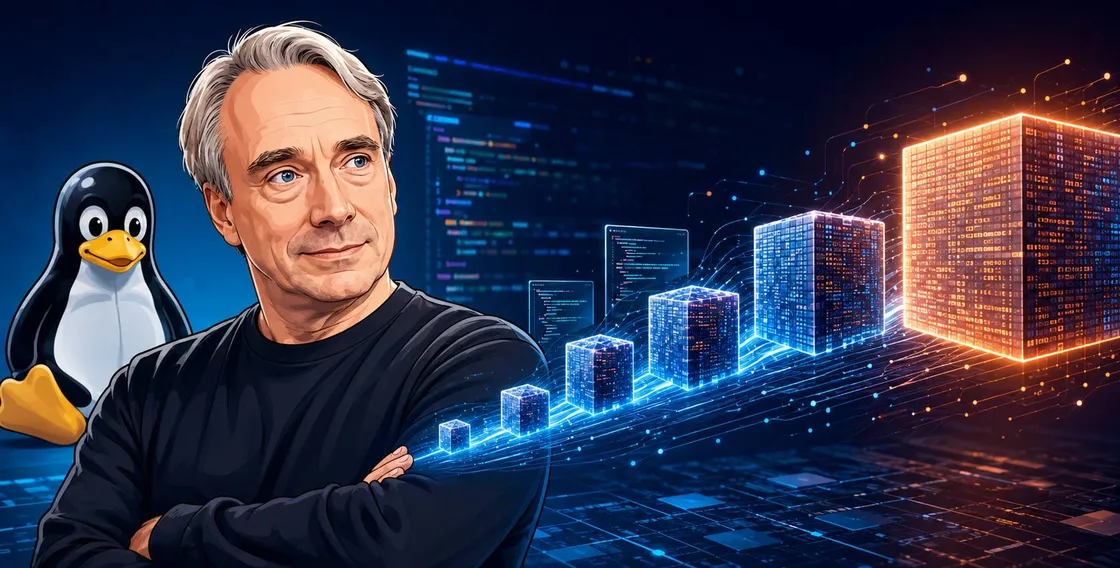 Linus Torvalds spiega perché gli aggiornamenti del kernel Linux diventano più pesanti