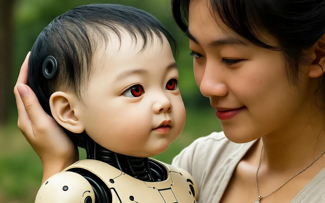 La Cina è già pronta per i figli robot