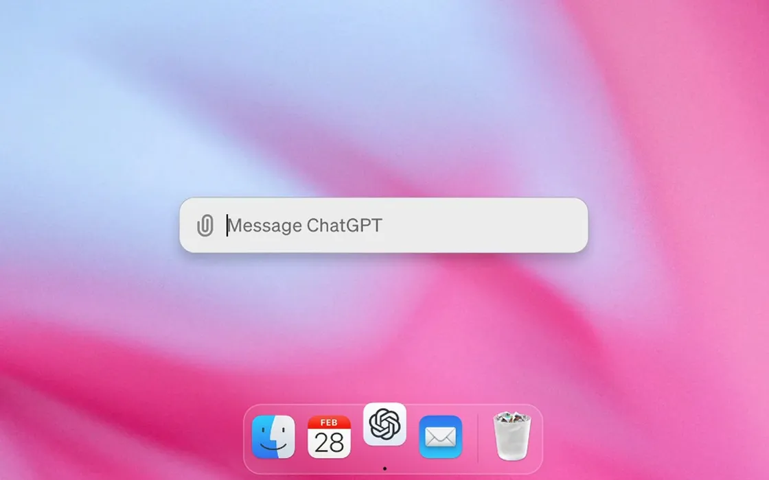 ChatGPT modifica il codice di programmazione su macOS