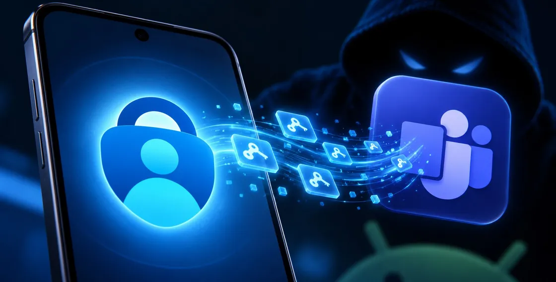 Microsoft Authenticator: un'app Android poteva rubare i token fingendosi Teams
