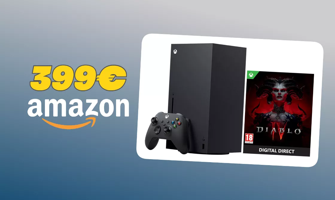 Xbox Series X con Diablo IV: il bundle PERFETTO a 399€ su Amazon!