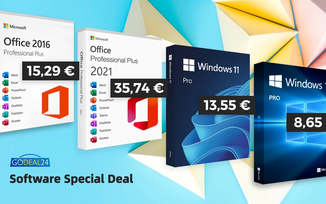 A vita con un vero Microsoft Office 2021 Pro a soli 35,74€: offerte così non tornano più!