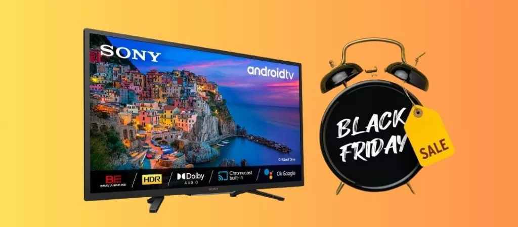 Black Friday 2023: tv Sony BRAVIA da 32 pollici SCONTATISSIMA su Amazon!