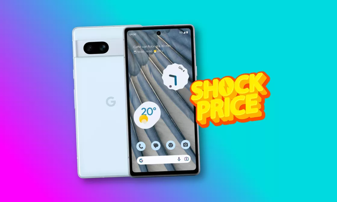 Google Pixel 7a, lo smartphone ECCELLENTE anche nel prezzo (-31%)