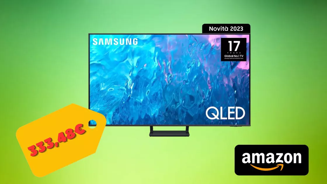 Samsung smart TV 4K grandissima e super sottile da acquistare subito su Amazon