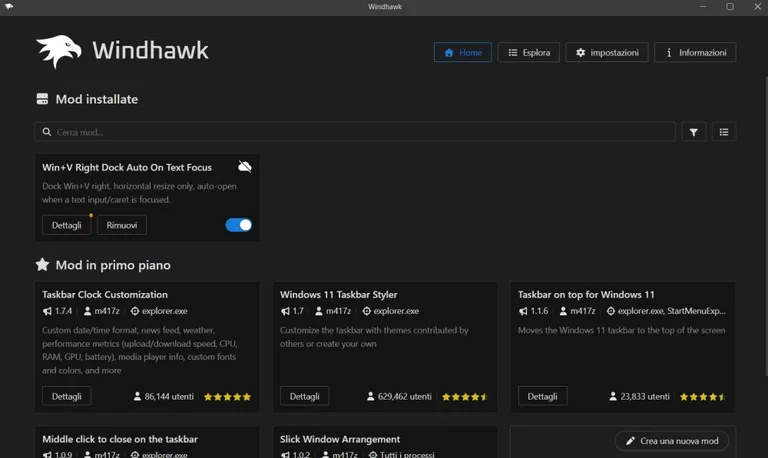 Windhawk Windows 11: il tool 