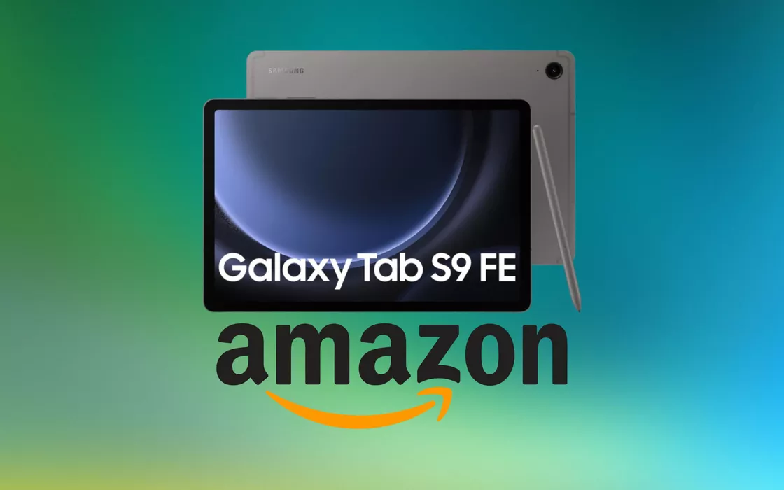 Il Galaxy Tab S9 FE di Samsung è in sconto su Amazon, prezzo storico