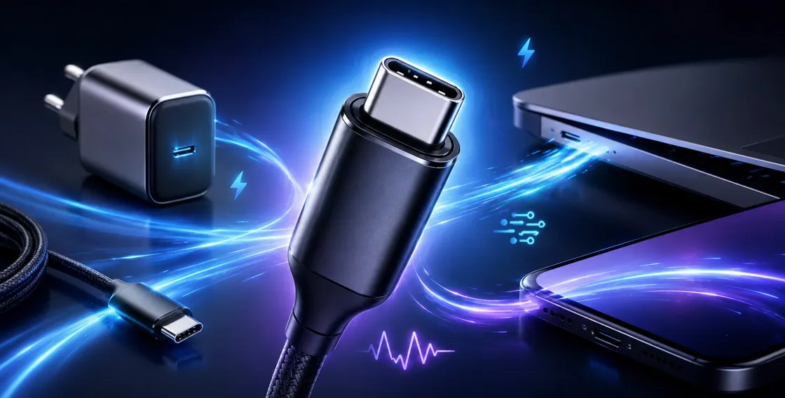 USB-C spiegato bene: guida definitiva a cavi, caricabatterie, Power Delivery e Thunderbolt