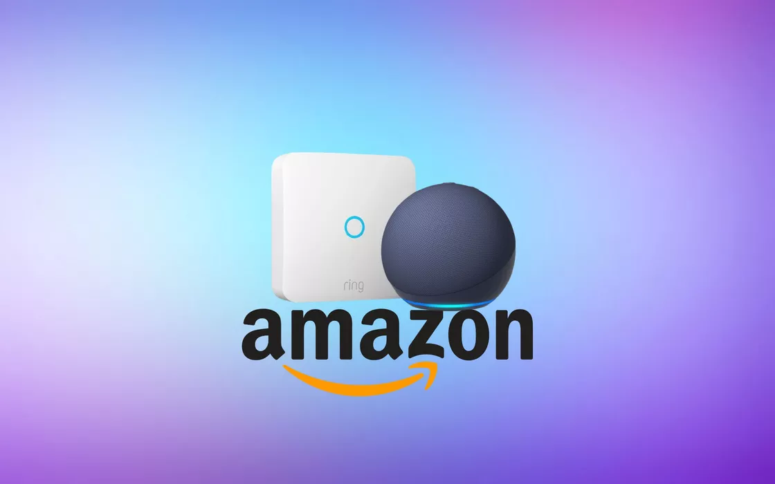 Echo Dot 2022 con Alexa e Ring Intercom a prezzo ridicolo su Amazon