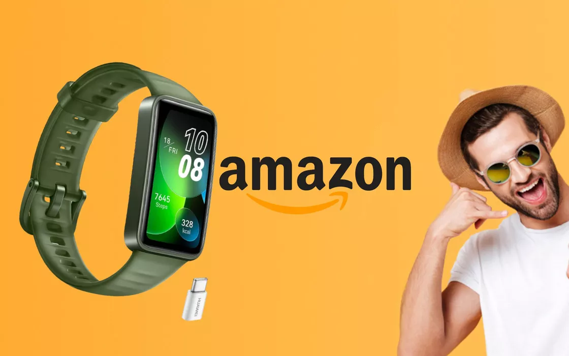 Huawei Band 8 torna a un PREZZO OTTIMO su Amazon: risparmi il 34%!
