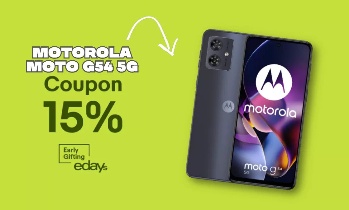 Motorola Moto G54 5G su eBay ad un prezzo REGALO