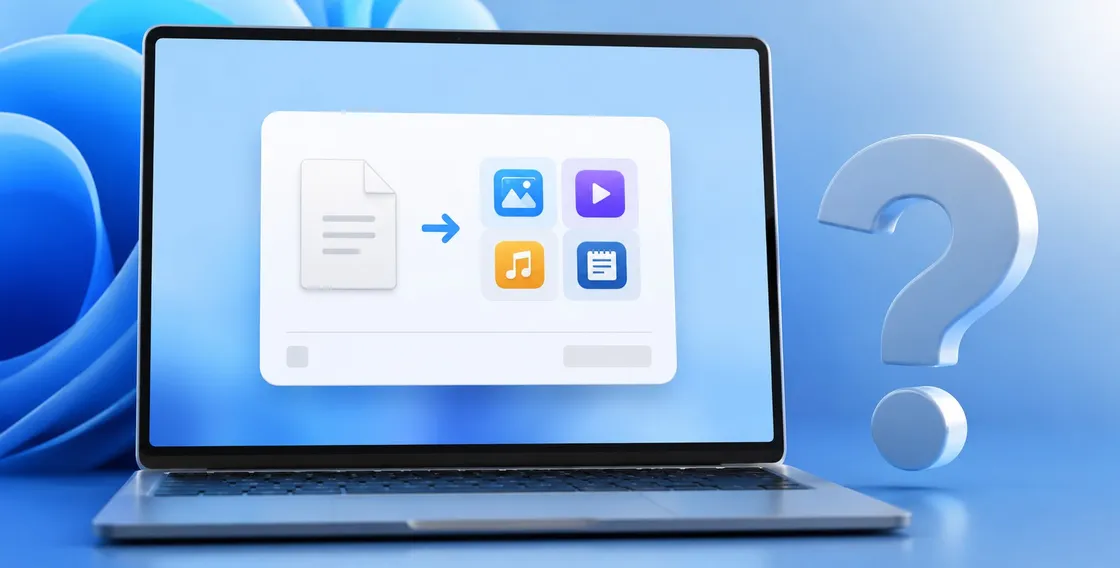 Perché Windows 11 chiede di selezionare un'app per aprire un file