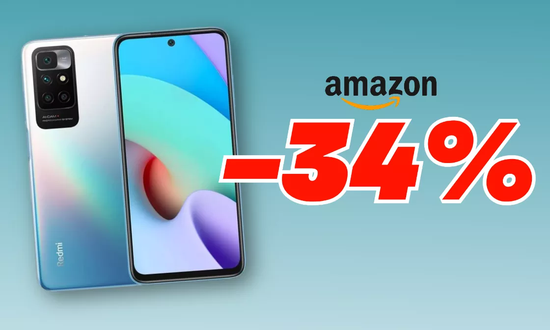 Lo Xiaomi Redmi 10 oggi è un VERO AFFARE su Amazon (-34%)
