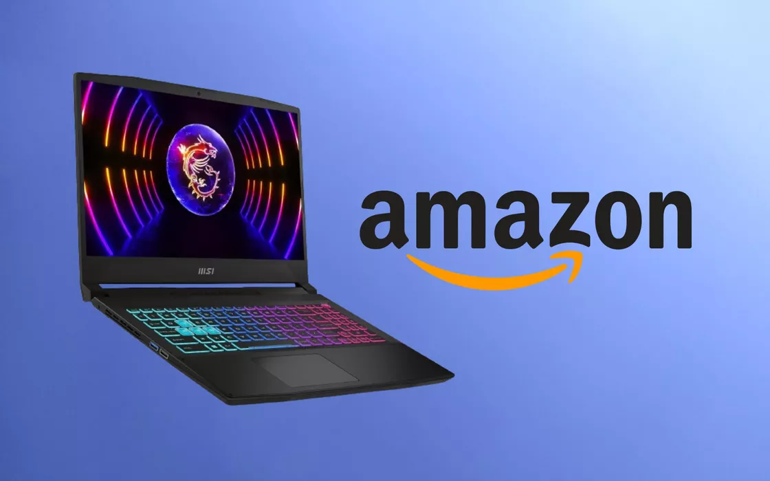 Il Super notebook MSI Katana con i7 in sconto di 500 € su Amazon