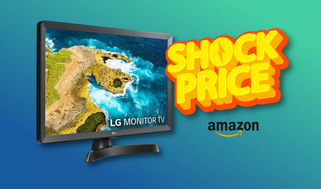 Smart TV LG per gli spazi più piccoli: prezzo RIDICOLO su Amazon