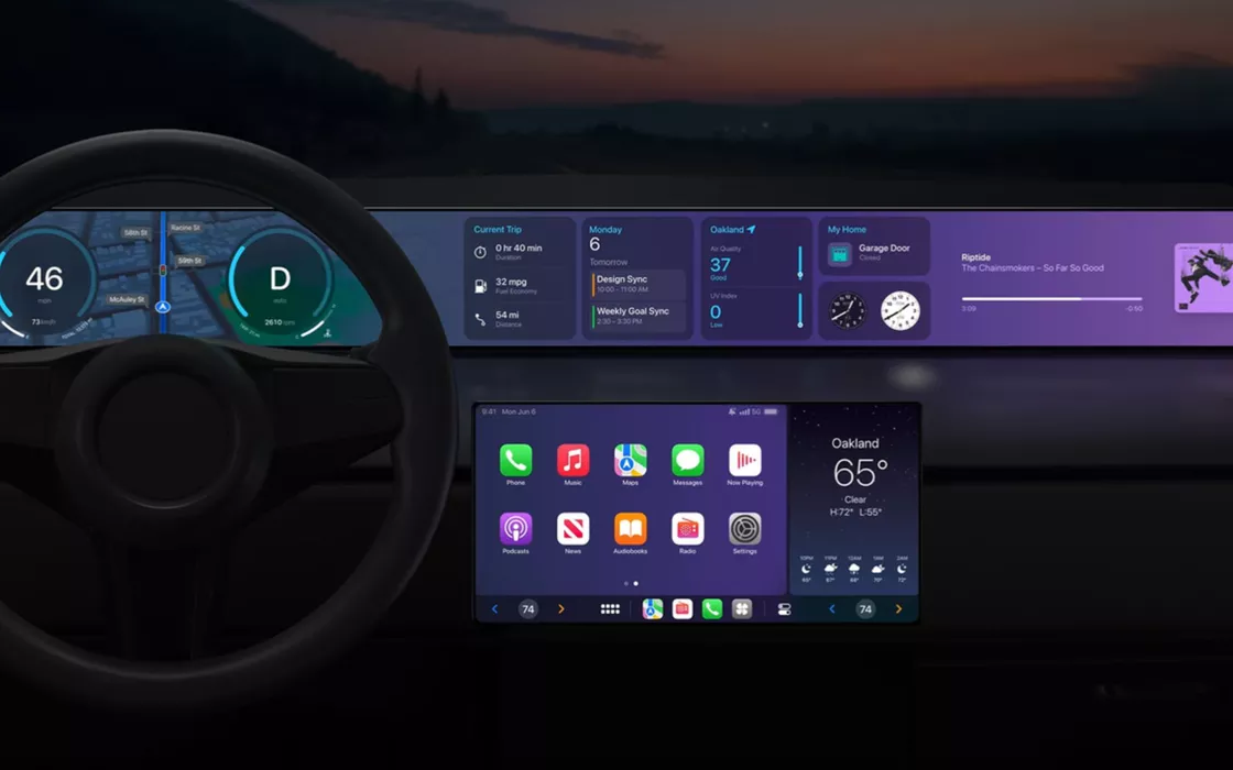 Apple CarPlay cambia faccia: ecco come sarà la prossima generazione