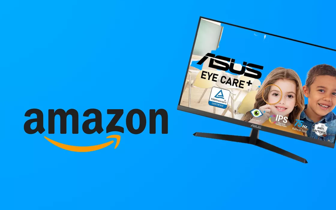 ASUS da 27 pollici, il monitor più acquistato oggi su Amazon