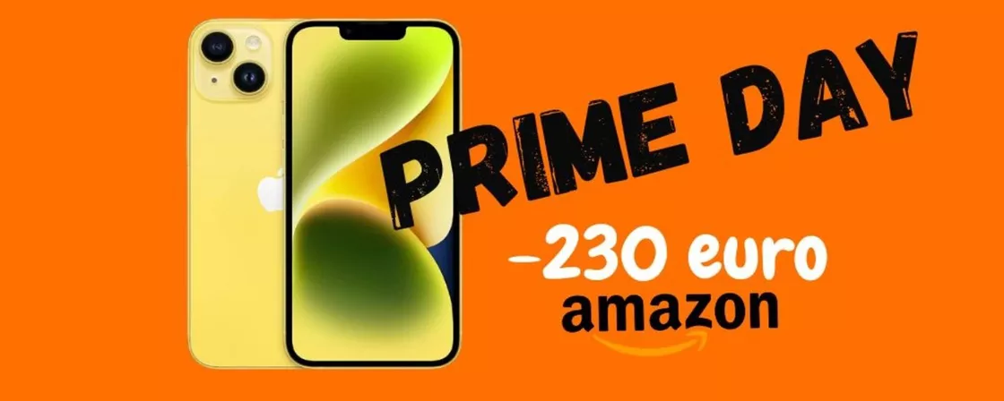 SPECIALE Prime Day: iPhone 14 ti costa 230 euro IN MENO