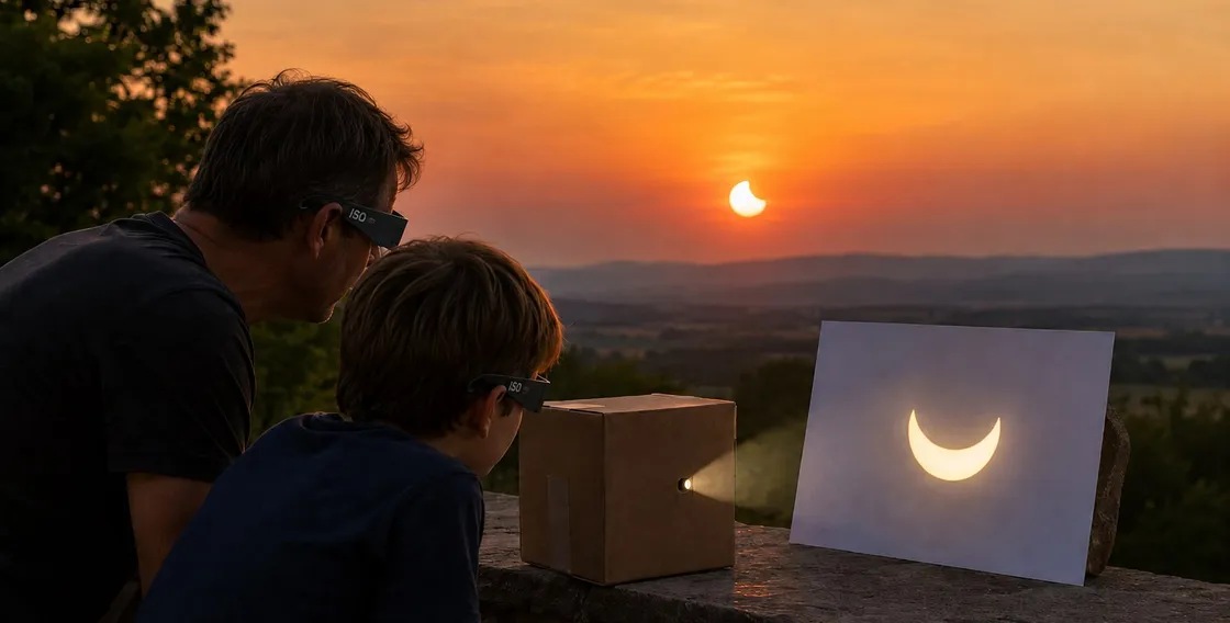 Eclissi del 12 agosto 2026 senza occhiali: come vederla in sicurezza