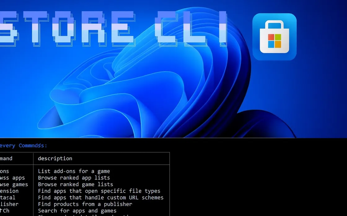 Windows 11 nasconde una nuova Store CLI per installare le app Microsoft Store. Non bastava winget?