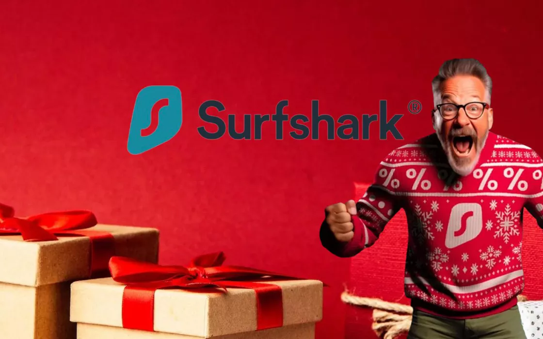 VPN, ecco l'imperdibile offerta natalizia di Surfshark: sconto shock!