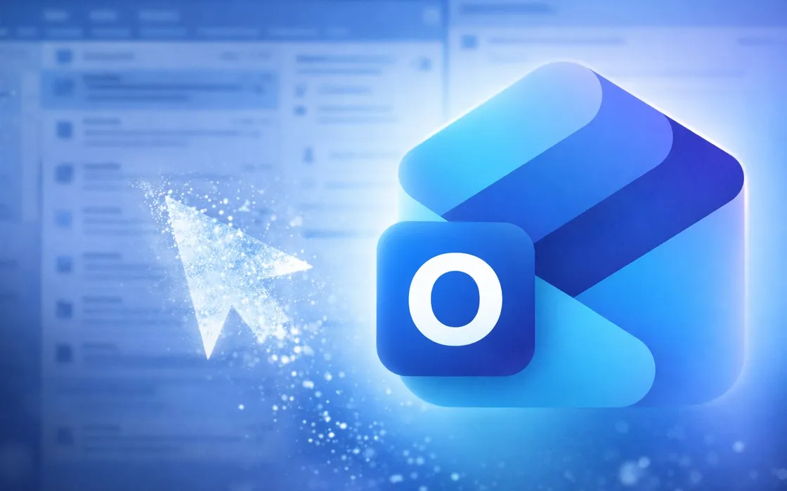 Outlook classico: il puntatore del mouse scompare e blocca l’interfaccia