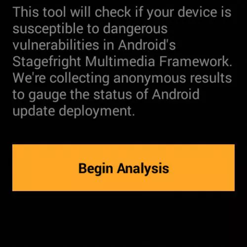 Dispositivo Android vulnerabile all'attacco Stagefright?