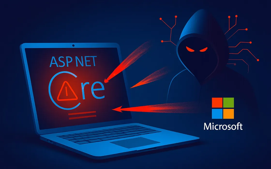 ASP.NET Core sotto attacco: Microsoft risolve la falla di sicurezza più grave di sempre
