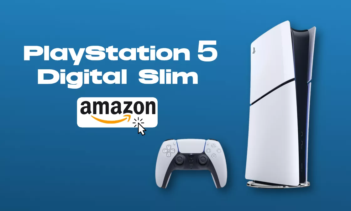 PlayStation 5 Digital Slim ORA su Amazon, anche a rate!