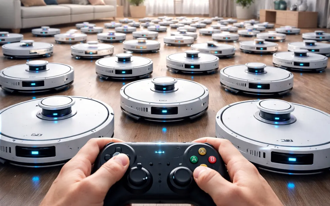 Controlla il suo robot con un joystick: scopre una falla e può accedere a 7.000 case nel mondo