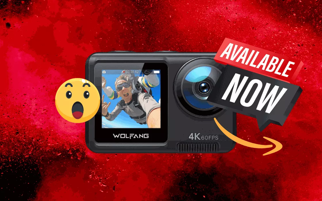 Action Cam 4K a SOLI 149€: la stanno cercando TUTTI su Amazon