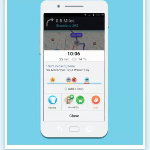 Waze 4.0, navigatore gratuito per Android ancora più social