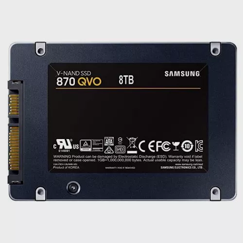 Samsung 870 QVO da 8 TB, un SSD consumer capiente a prezzo più aggressivo