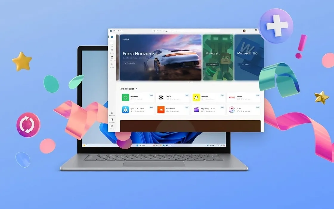 Microsoft Store permette l'aggiornamento dei programmi Win32