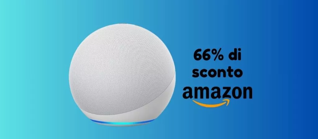 Altoparlante Intelligente Echo Dot SCONTATO del 66% su Amazon!