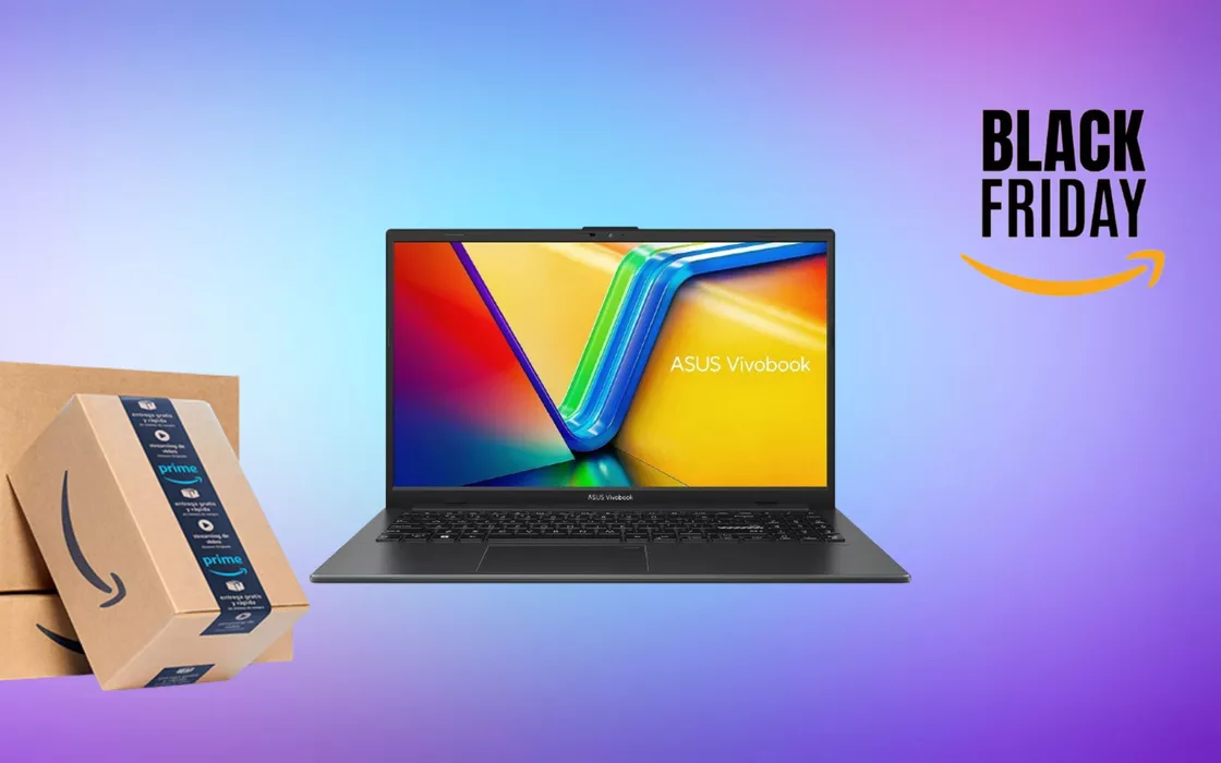 ASUS Vivobook Go con Ryzen 5 e SUPER coupon su Amazon