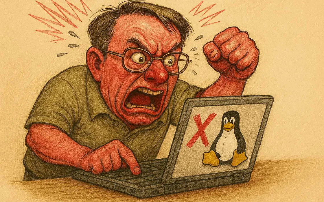 Linus Torvalds sbotta: 