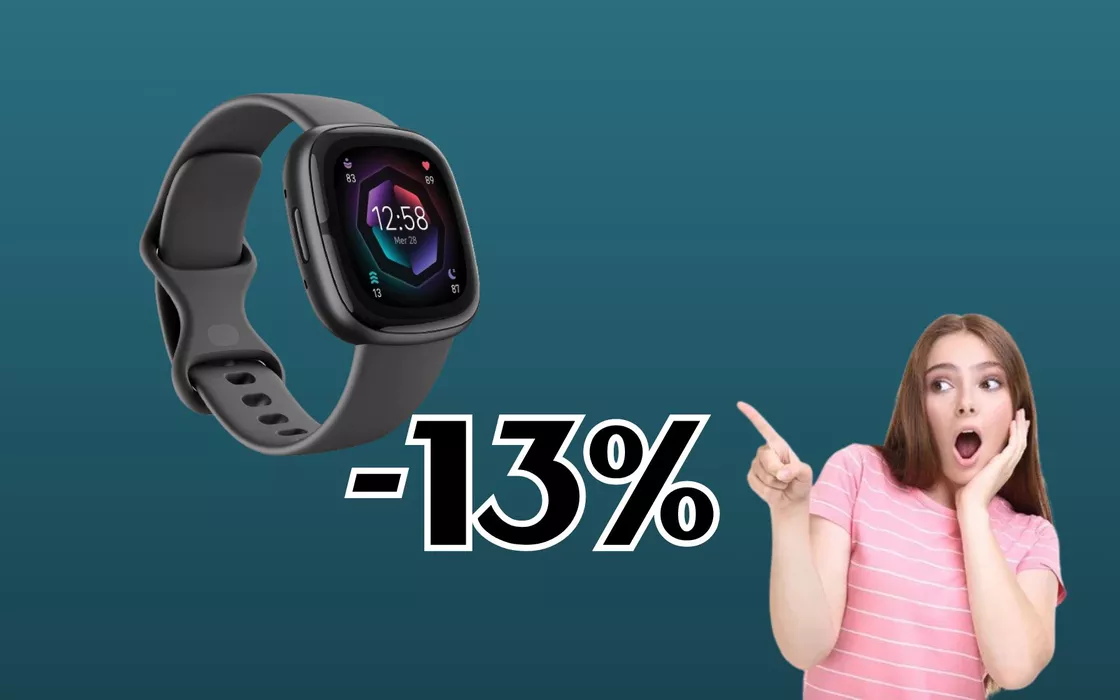 Il Fitbit Sense 2 batte l'Apple Watch e costa 300 EURO in meno