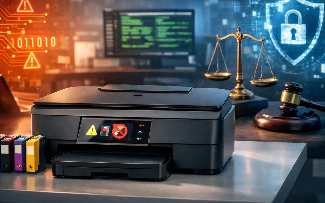 HP firmware 2602: perché alcune stampanti smettono di accettare cartucce compatibili