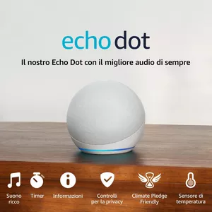 Echo Dot 5a Gen 2022 - Ghiaccio