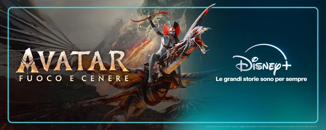 Avatar: Fuoco e Cenere, tutto pronto per il debutto in streaming su Disney+