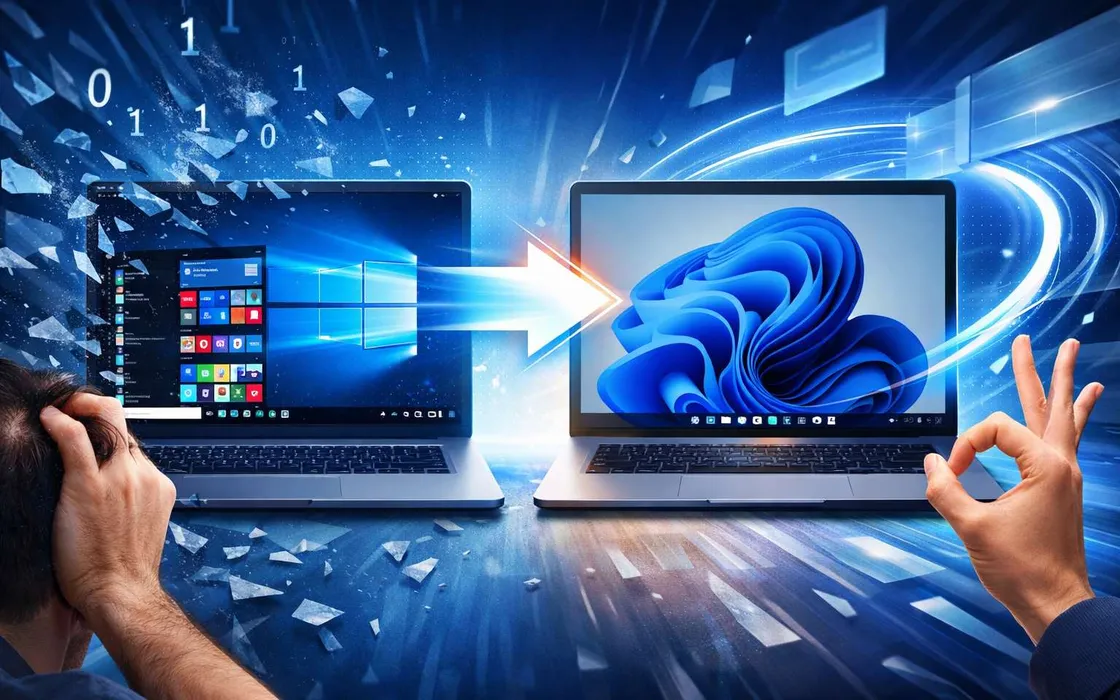 Come passare da Windows 10 a Windows 11 senza impazzire