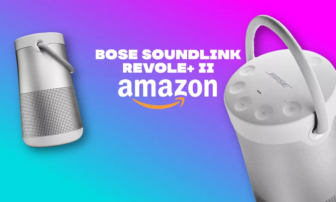 Bose SoundLink Revolve+ II al minimo storico su Amazon (-39%)
