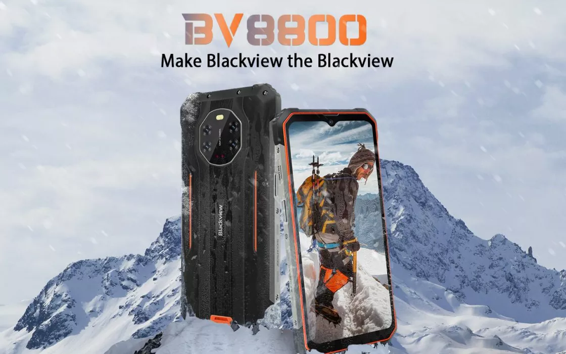 Smartphone resistente a urti e cadute: Blackview BV8800 a meno di 230 euro