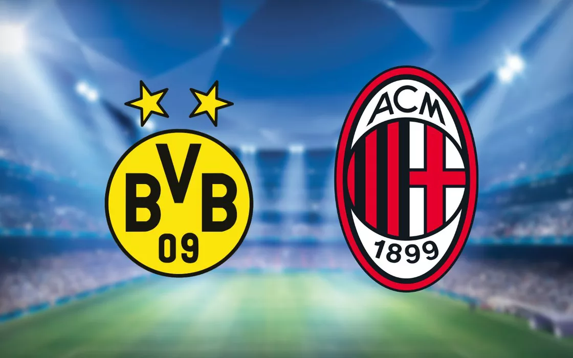 Borussia Dortmund-Milan: come guardarla GRATIS in diretta streaming