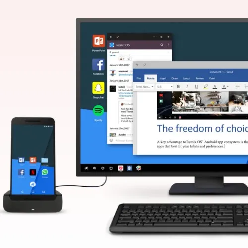 Continuum su Android grazie al progetto Remix Singularity