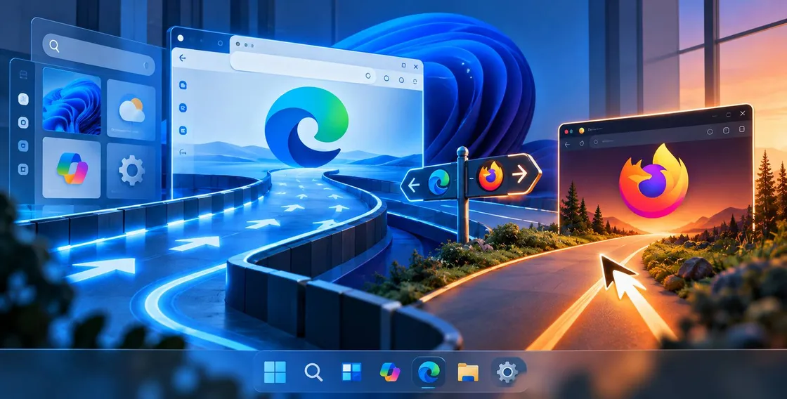 Windows e browser, l’accusa di Mozilla: la scelta non è davvero libera