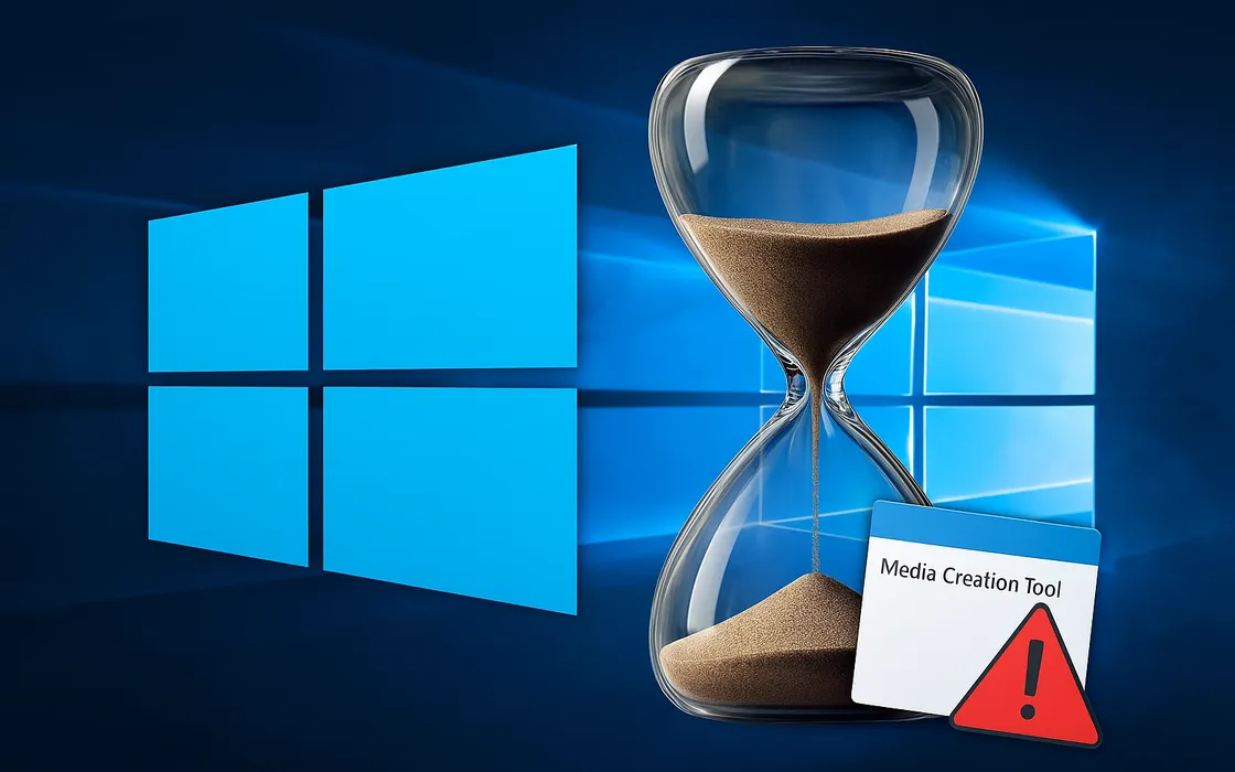 Windows 10 addio: Microsoft blocca per errore il Media Creation Tool proprio a poche ore dal fine supporto!