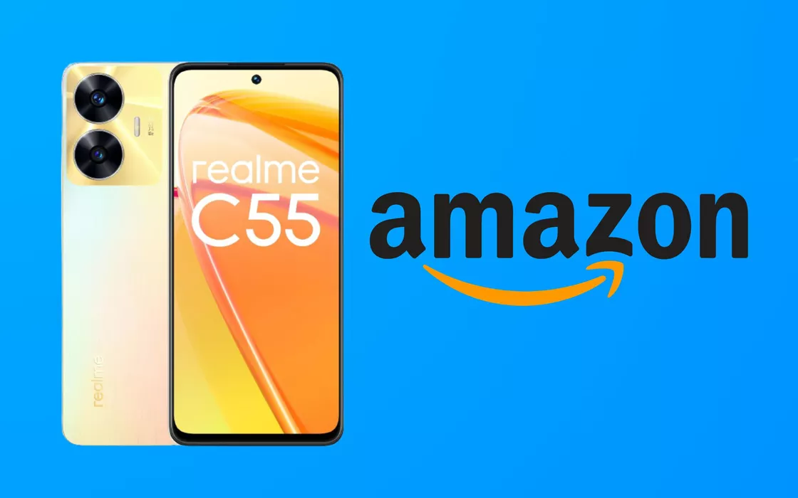 Realme C55, lo smartphone con AI e 5000 mAh in promo su Amazon