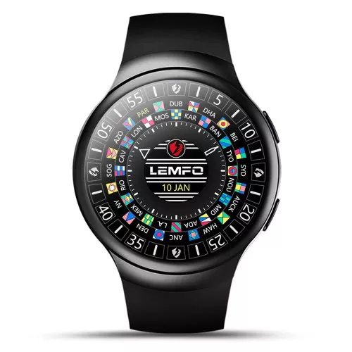 Smartwatch Android con supporto nano SIM LEMFO LES2 in offerta a 80 euro